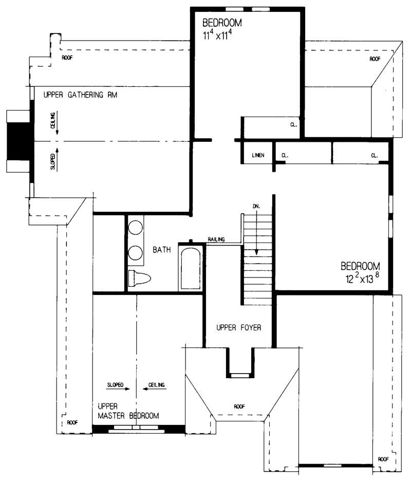 SECOND FLOOR PLAN