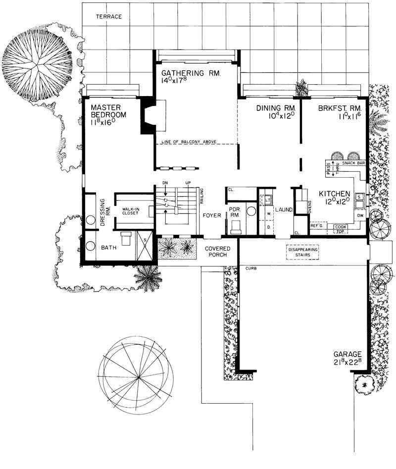 MAIN LEVEL FLOOR PLAN