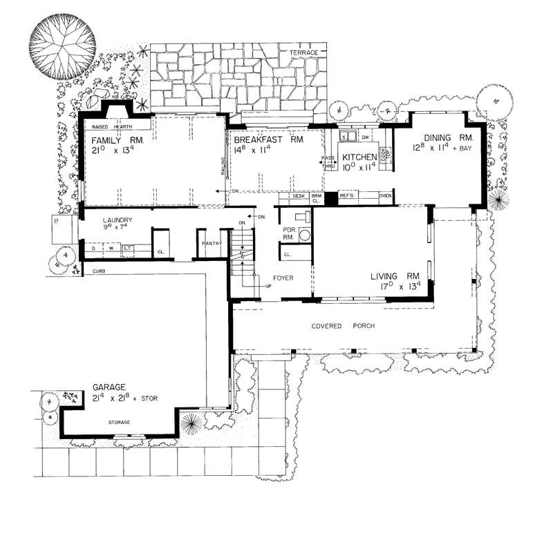 MAIN LEVEL FLOOR PLAN