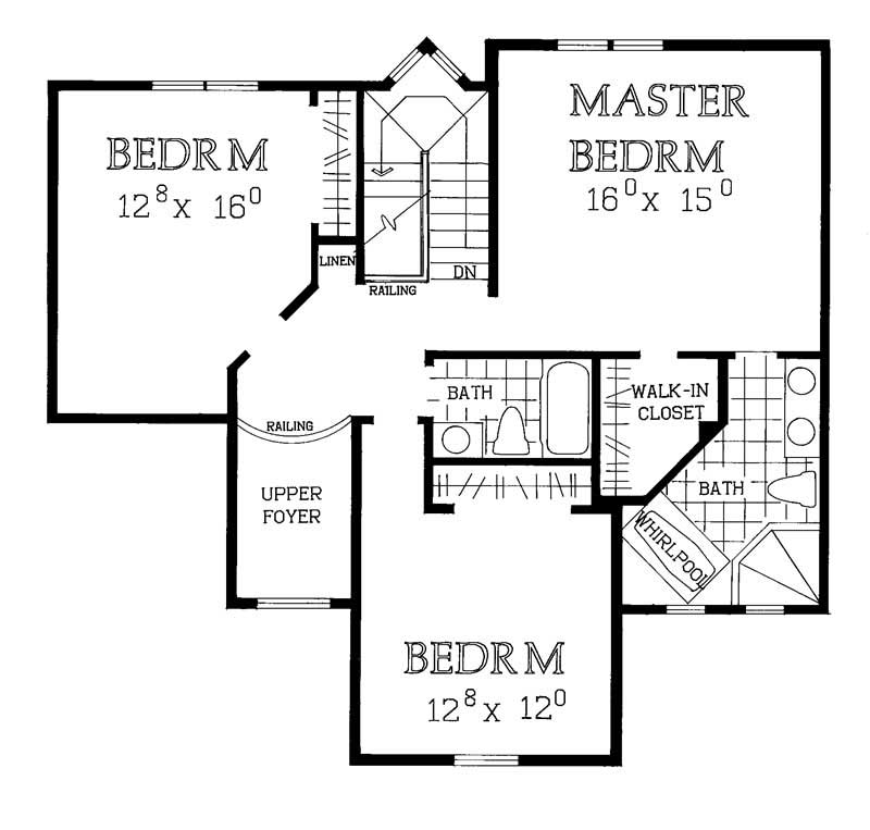 SECOND FLOOR PLAN