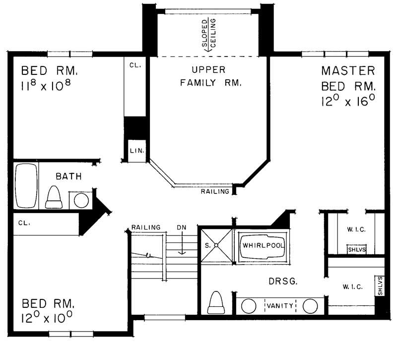 SECOND FLOOR PLAN