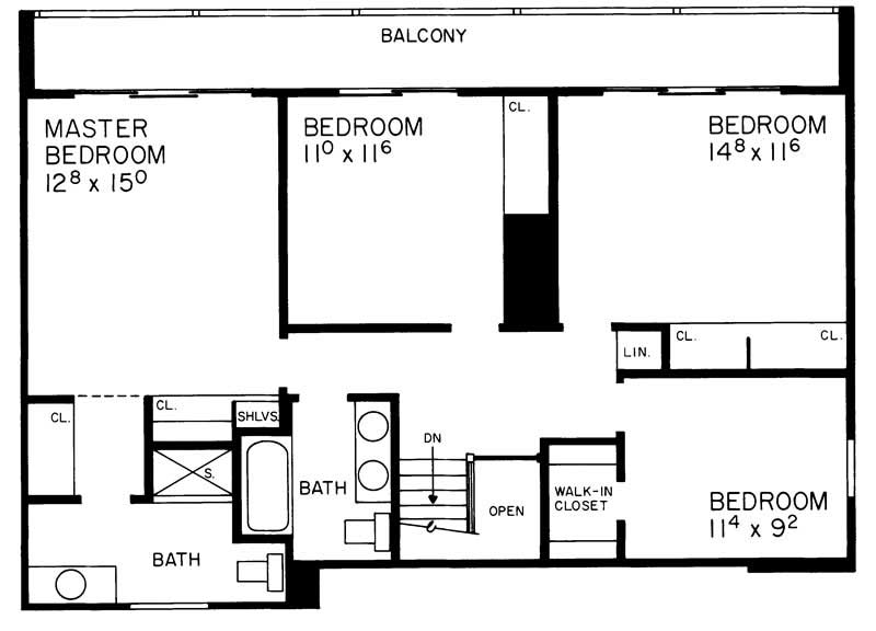 SECOND FLOOR PLAN