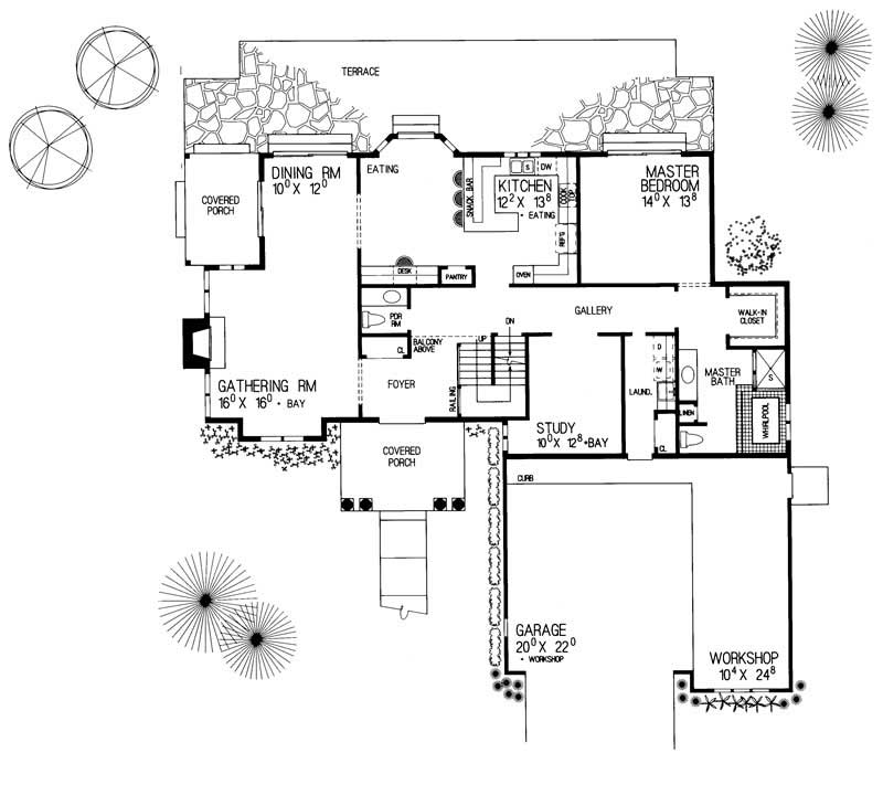 MAIN LEVEL FLOOR PLAN