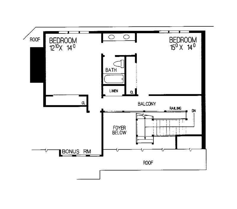 SECOND FLOOR PLAN