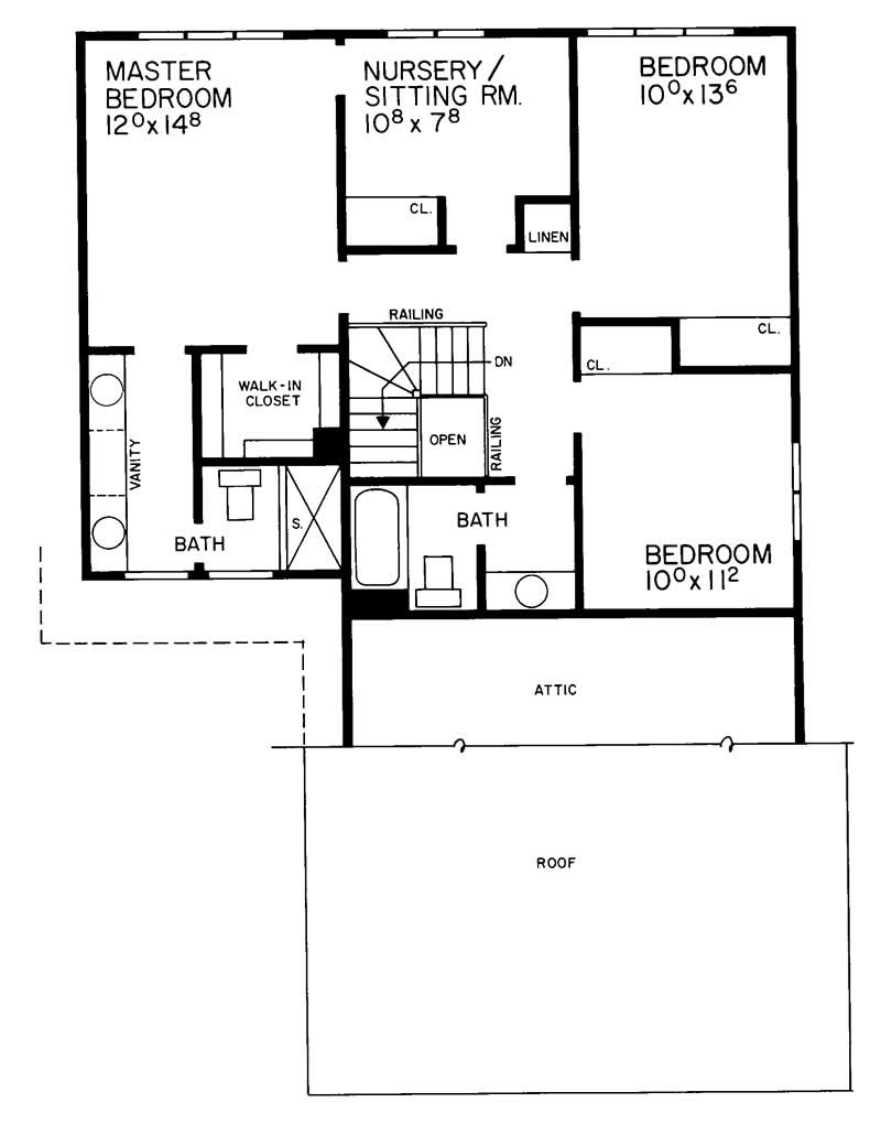 SECOND FLOOR PLAN