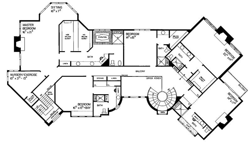 SECOND FLOOR PLAN