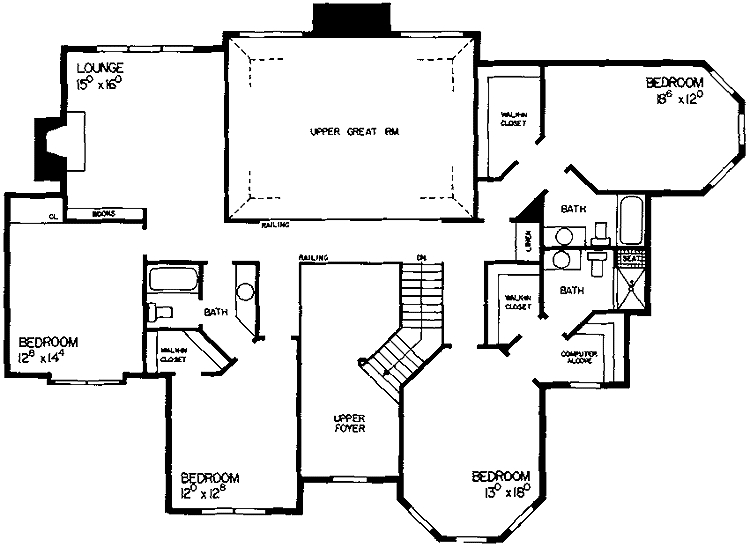 Floor Plan Second Story
