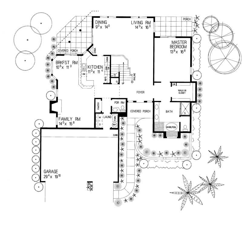 MAIN LEVEL FLOOR PLAN