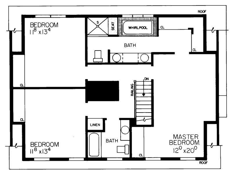 SECOND FLOOR PLAN