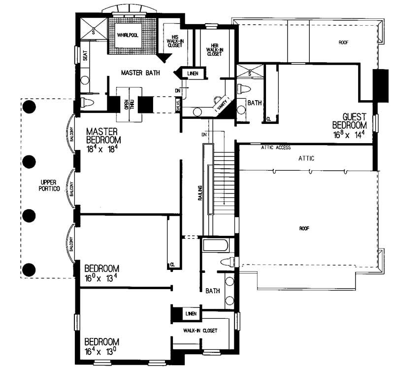SECOND FLOOR PLAN