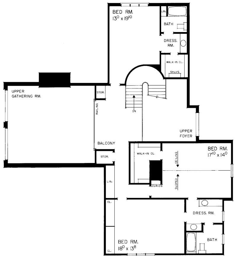 SECOND FLOOR PLAN