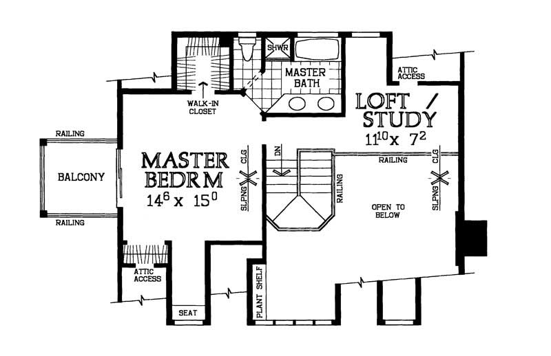 SECOND FLOOR PLAN