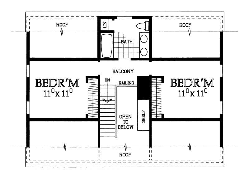 SECOND FLOOR PLAN