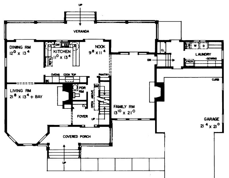 MAIN LEVEL FLOOR PLAN