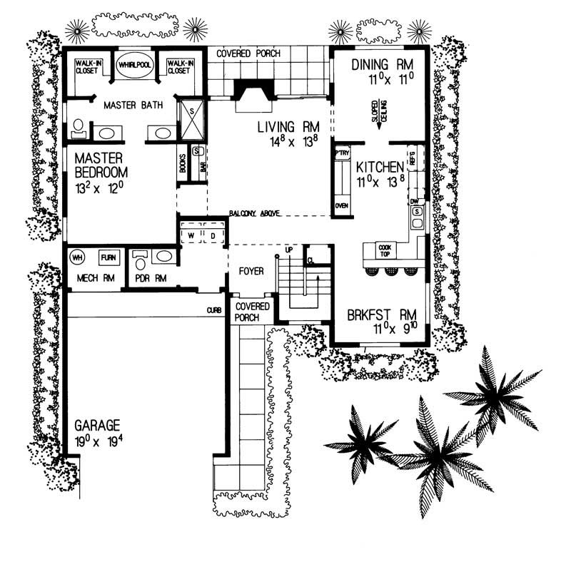 MAIN LEVEL FLOOR PLAN