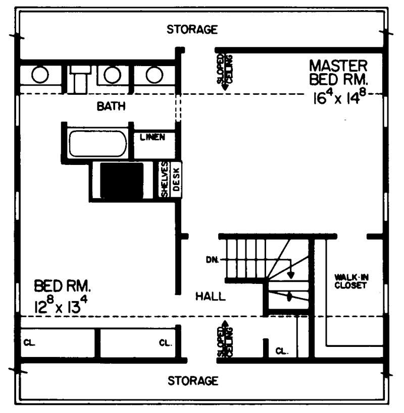 SECOND FLOOR PLAN
