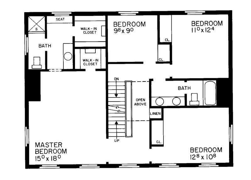 SECOND FLOOR PLAN