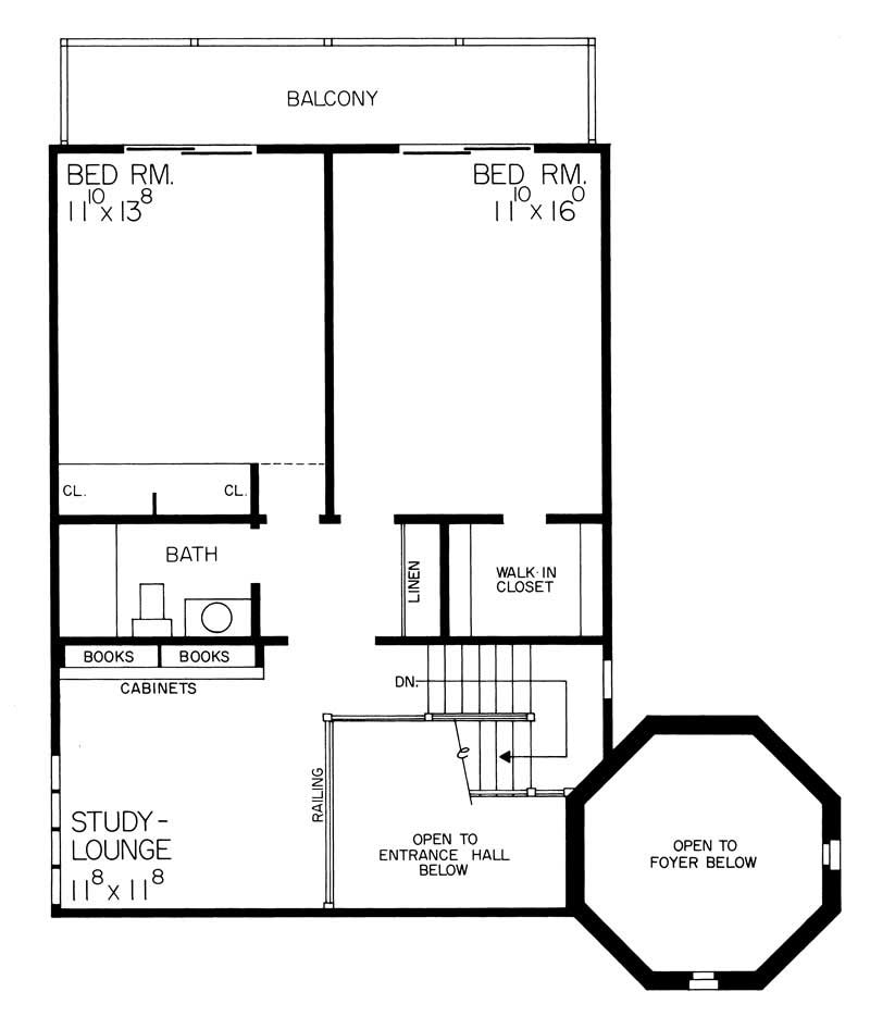 SECOND FLOOR PLAN