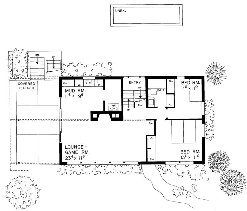 LOWER FLOOR PLAN