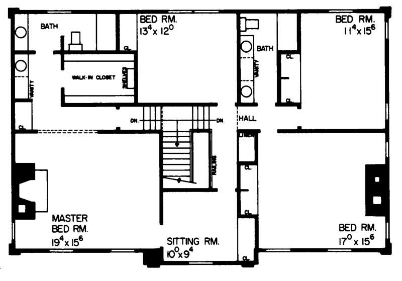 SECOND FLOOR PLAN