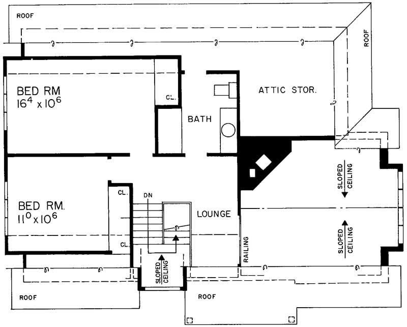 SECOND FLOOR PLAN