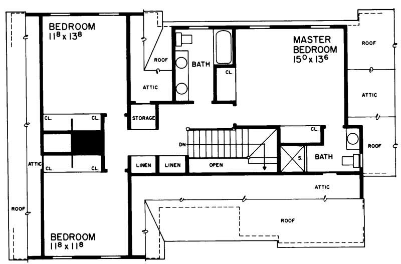 SECOND FLOOR PLAN