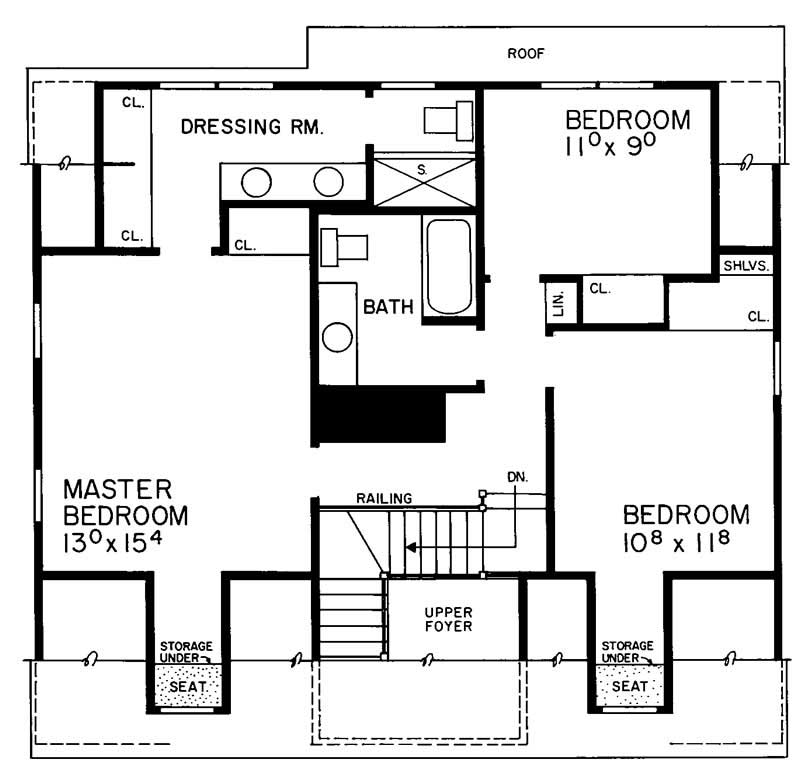 SECOND FLOOR PLAN