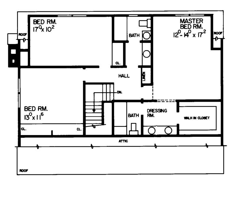 SECOND FLOOR PLAN