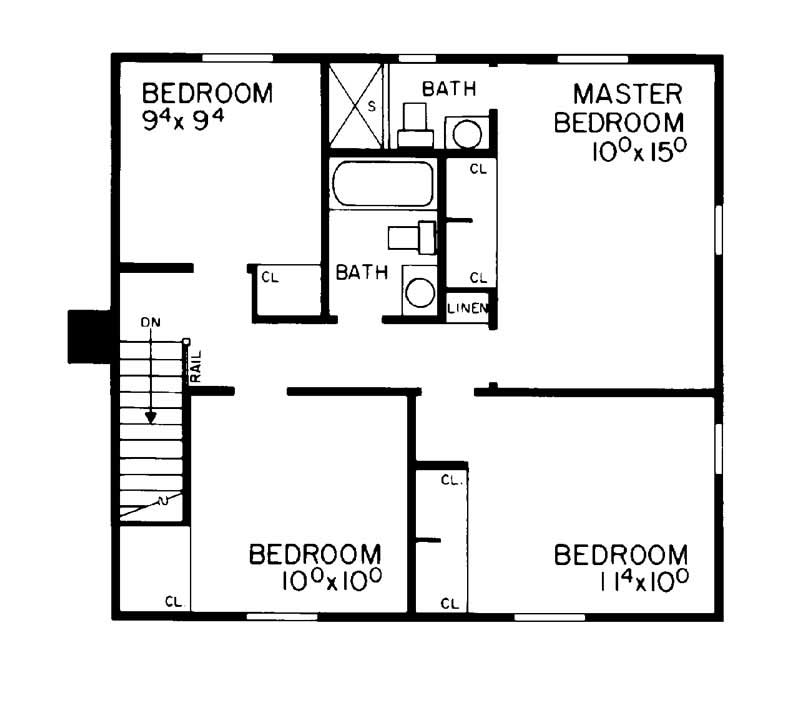 SECOND FLOOR PLAN