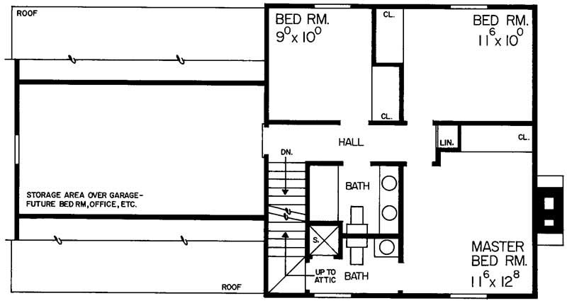 SECOND FLOOR PLAN