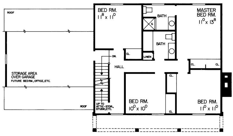 SECOND FLOOR PLAN