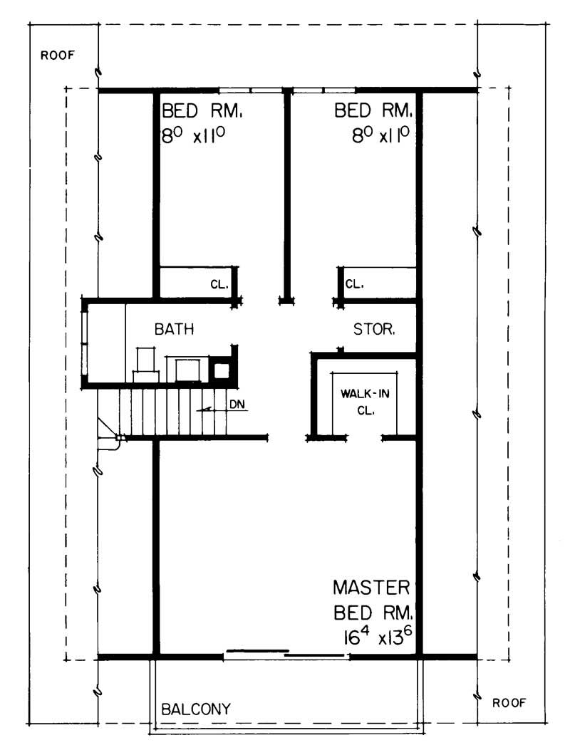 SECOND FLOOR PLAN
