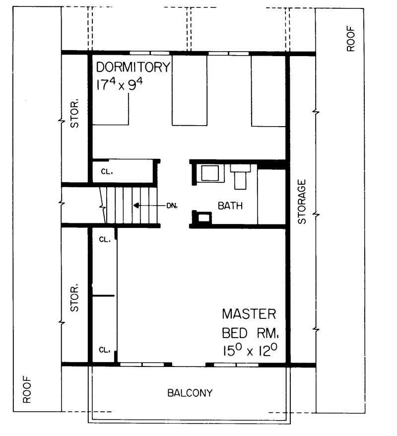 SECOND FLOOR PLAN
