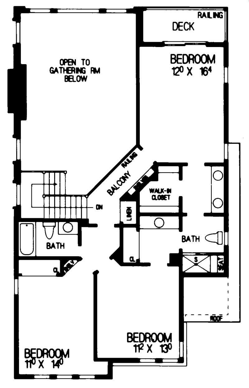 SECOND FLOOR PLAN