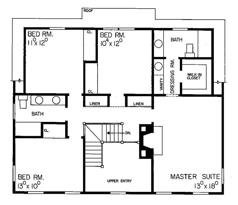 SECOND FLOOR PLAN