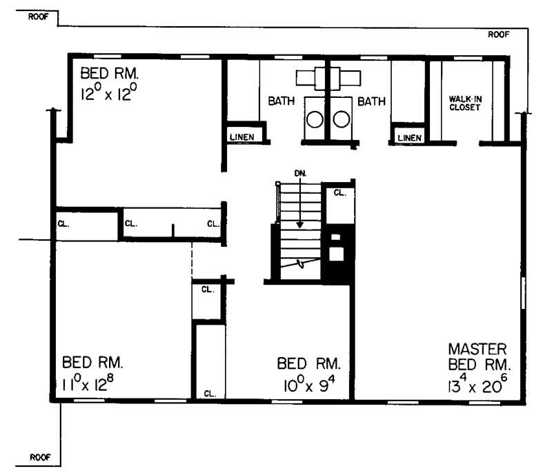 SECOND FLOOR PLAN
