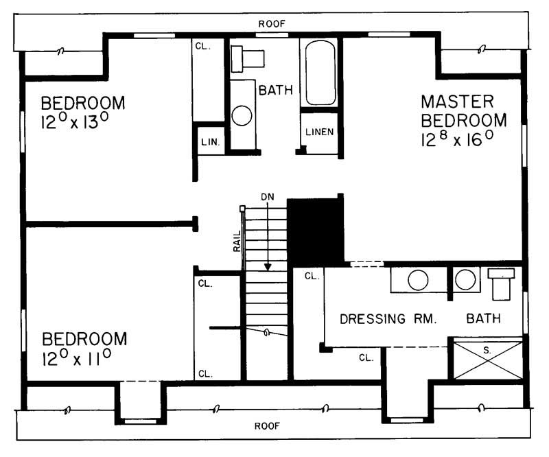 SECOND FLOOR PLAN