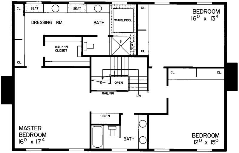 SECOND FLOOR PLAN