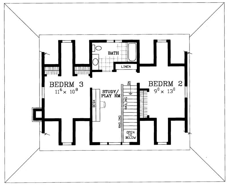 SECOND FLOOR PLAN