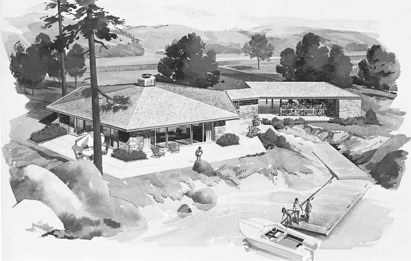 6-Bedroom, 2928 Sq Ft Contemporary House Plan - 137-1730 - Front Exterior