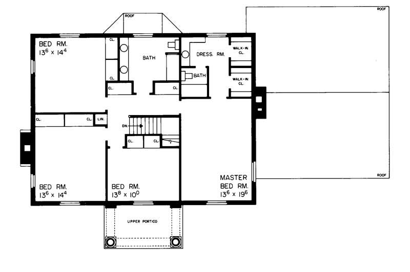 SECOND FLOOR PLAN