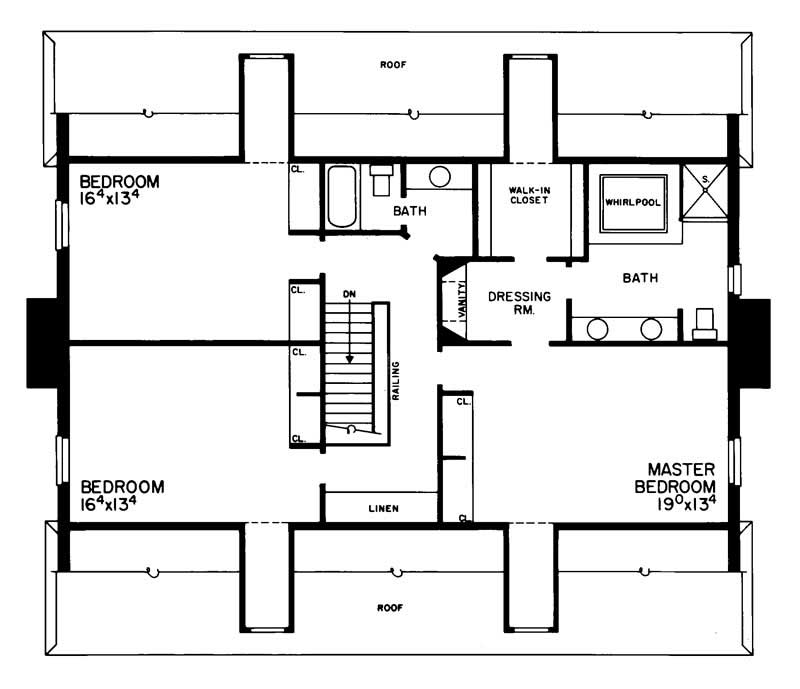 SECOND FLOOR PLAN