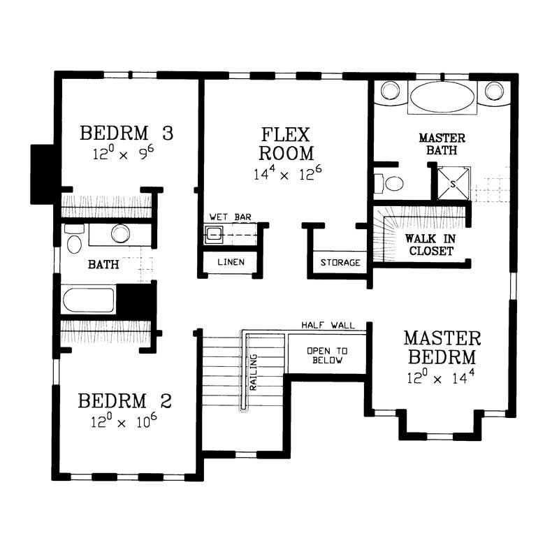 SECOND FLOOR PLAN