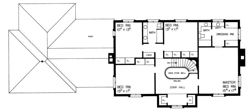 SECOND FLOOR PLAN