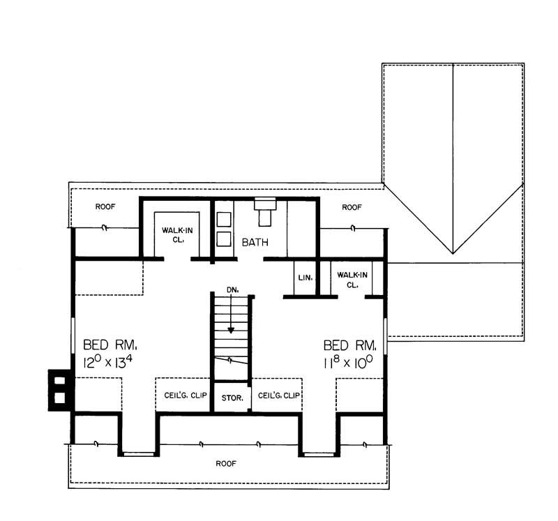 Floor Plan Second Story