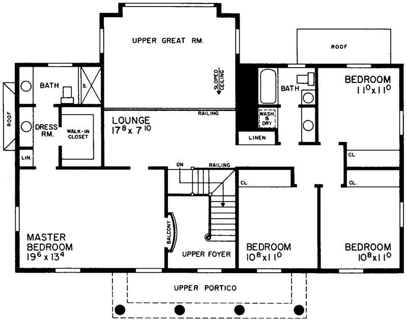 SECOND FLOOR PLAN