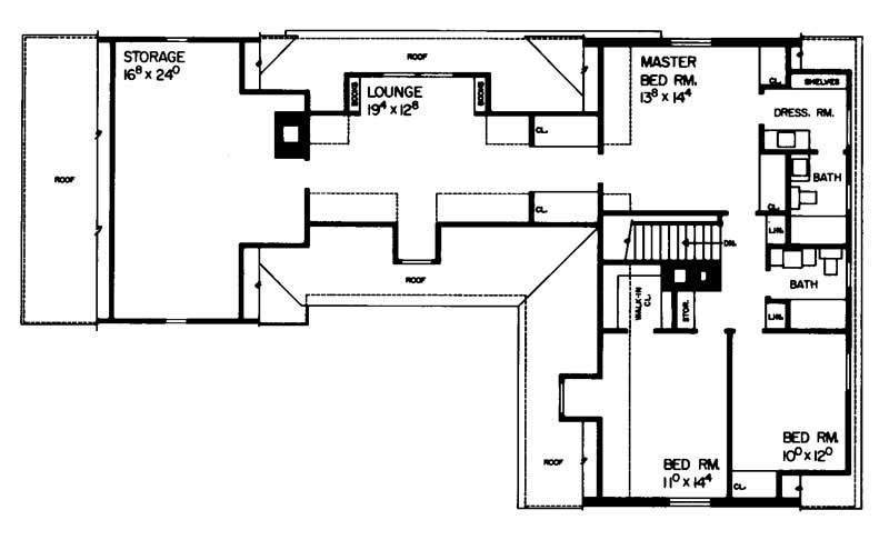 SECOND FLOOR PLAN