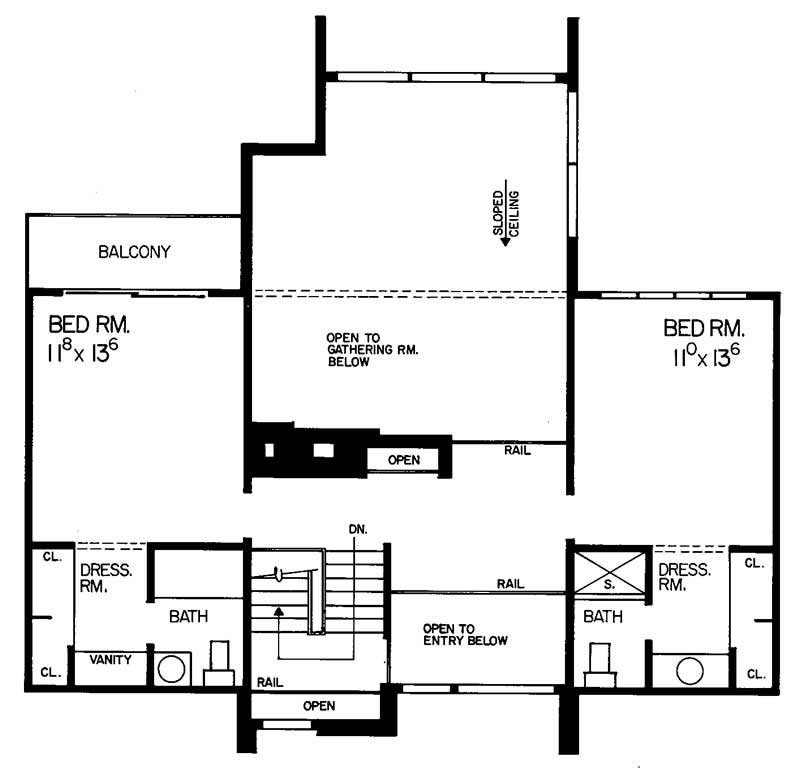 SECOND FLOOR PLAN