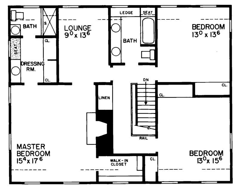 SECOND FLOOR PLAN