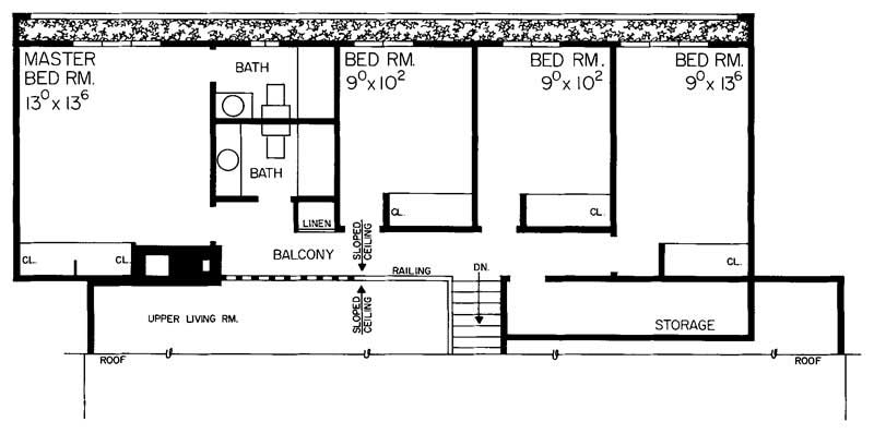 SECOND FLOOR PLAN